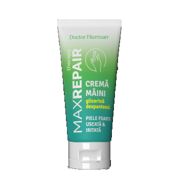 Crema de maini cu Glicerina Maxrepair Therapy, 50ml, Doctor Fiterman
