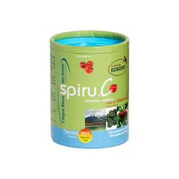 Flamant Vert Spiru.c Spirulină + Acerola 300 Tablete