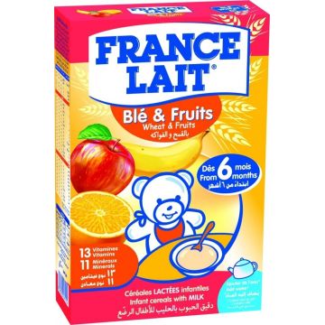 FRANCE LAIT grâu lapte terci fructe 1×250g, lapte terci