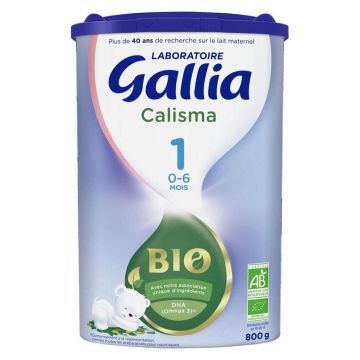 Gallia Calisma 1 Lapte praf organic 0-6 luni 800g