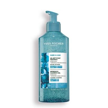 Gel de curatare pentru prospetime Pure Algue, 390ml, Yves Rocher