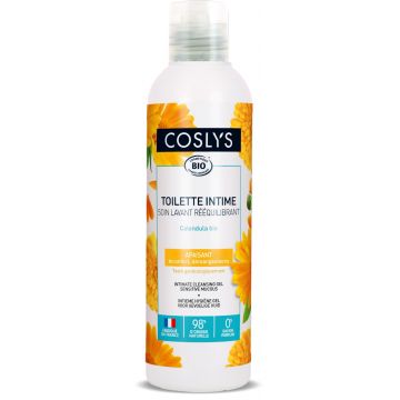 Gel intim bio pentru piele sensibila cu Galbenele si Magneziu, 250ml, Coslys