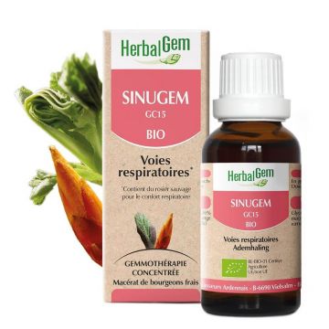 Herbalgem Gemmotherapy Complexes Organic Sinugem pentru respirație 30ml