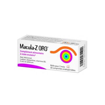 Horus Pharma Macula-z Oro 60 de tablete dispersabile în aur