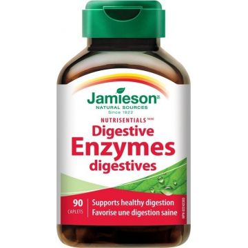 JAMIESON ENZIME DIGESTIVE NUTRISENTIALS 1×90 tbl, enzime digestive