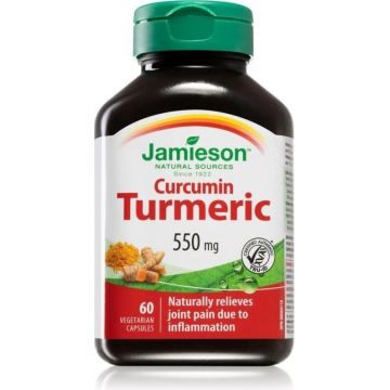 JAMIESON KURKUMIN 550 mg 1×60 cps, supliment alimentar
