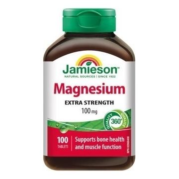 JAMIESON MAGNESIUM 100 mg 1×100 tbl, magneziu