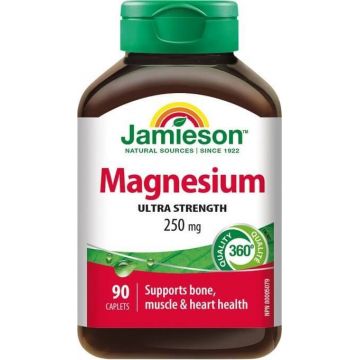 JAMIESON MAGNESIUM 250 mg 1×90 tbl, magneziu