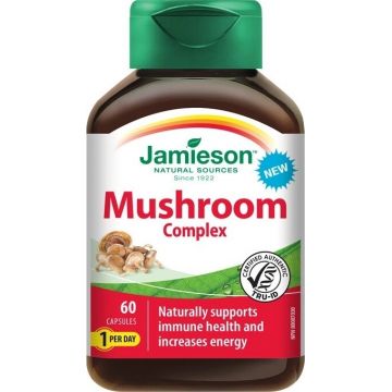 JAMIESON MUSHROOM COMPLEX 1×60 cps, supliment alimentar