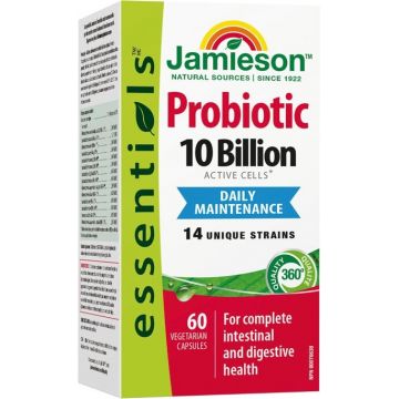 JAMIESON PROBIOTIC 10 MILIARD 1×60 cps, amestec de culturi bacteriene