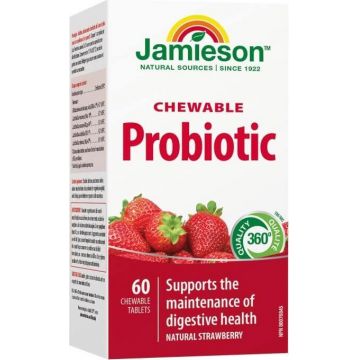 JAMIESON PROBIOTIC TABLETS FOR SMOOTHING 1×60 tbl, supliment alimentar