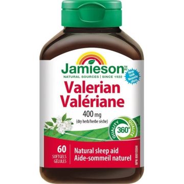 JAMIESON VALERIAN 400 mg 1×60 tbl, valeriană