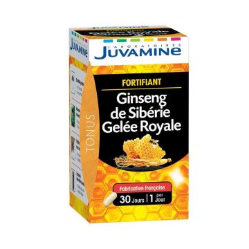 Juvamine fortificare Royal Jelly cu ginseng siberian x30 Capsule
