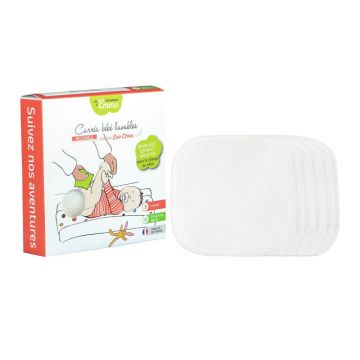 Les Tendances D'Emma Eco Chou Margini lavabile pentru copii Eucalipt x5