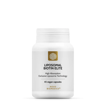 Liposomal Biotin Elite, 45 capsule vegetale, Novo Biomedics