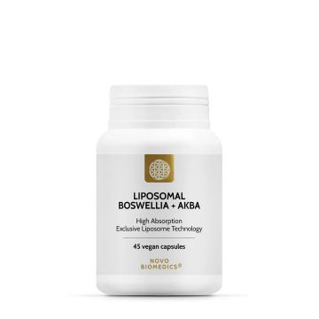 Liposomal Boswellia + Akba, 45 capsule vegetale, Novo Biomedics
