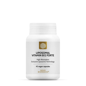 Liposomal Vitamin B12 Forte, 45 capsule vegetale, Novo Biomedics