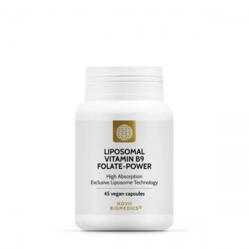 Liposomal Vitamin B9 Folate-Power, 45 capsule, Novo Biomedics