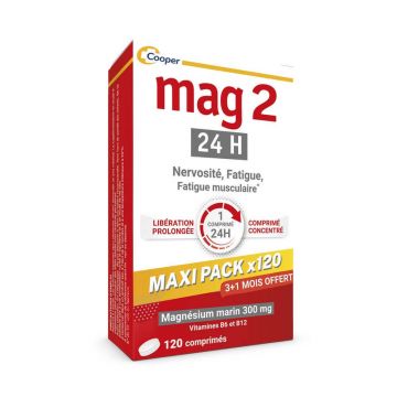 Mag 2 24h Magneziu marin 2x 45 tablete + 15 tablete