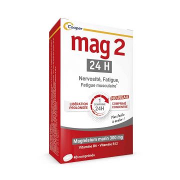 Mag 2 24h Magneziu marin 40 de tablete