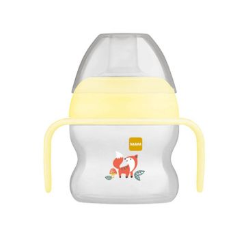 Mam Original Animals Pahar cu gura de scurgere moale pentru animale De la 6 luni 150 ml