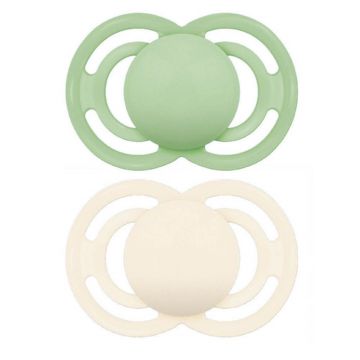 Manechine simetrice din silicon Mam Perfect Perfection 6 luni și Plus X2