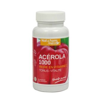 Nat&Form Acerola 1000 Organic 30 Tablete