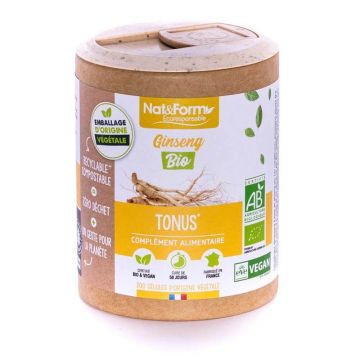 Nat&Form Ginseng organic 200 capsule
