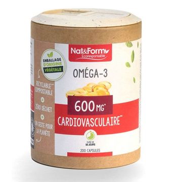 Nat&Form Omgéa-3 600 MG 200 capsule
