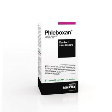Nhco Nutrition Phleboxan Microcirculație 42 capsule