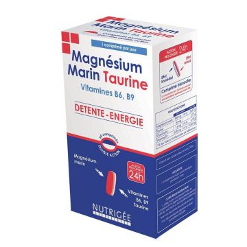 Nutrigée Marine magneziu și taurină 60 comprimate