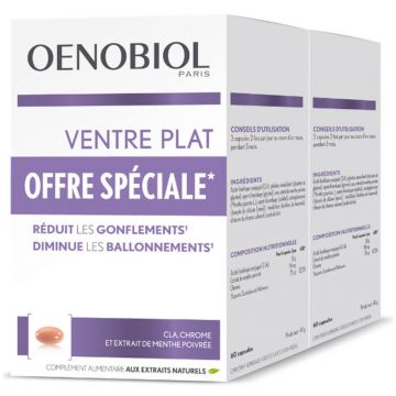 Oenobiol Ventre Plat, 2 x 60 capsule, Cooper
