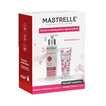 Pachet Gel intim Toujours Mastrelle 75ml + Gel intim Mastrelle 200ml, Doctor Fiterman