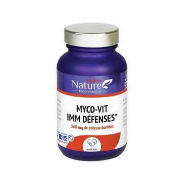 Pharm Nature Micronutrition Defences Myco-vit Imm 60 capsule