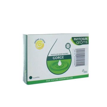 Phytosun Aroms Lemon fără zahăr 24 de pastile