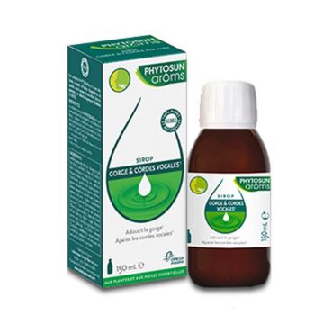 Phytosun Aroms Sirop pentru gât și coarde vocale 150 ml