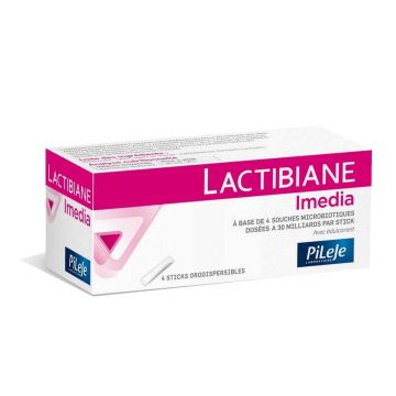 Pileje Lactibiane Imedia X4 Sticks Lactibiane Orosolubile 4 sticks orodispersibles