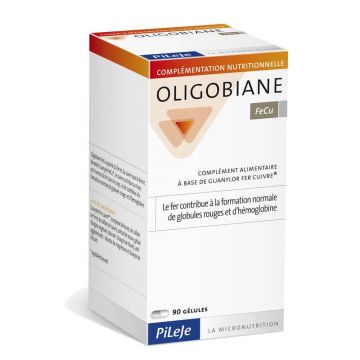 Pileje Oligobiane Fier și Cupru 90 Capsule