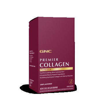 Premier Collagen Powder Formula Premium de Colagen fara Aroma, 20 plicuri x 10.01g, GNC