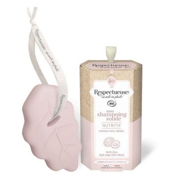 Respectueuse Organic Nourishing Parfum natural Șampon solid cu unt de shea 75g