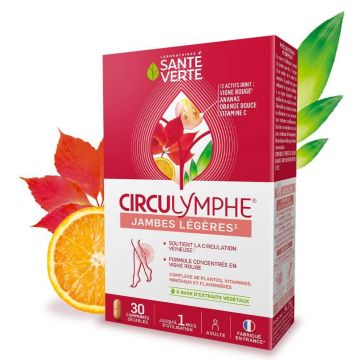 Sante Verte Circulymphe Light Legs 30 comprimate