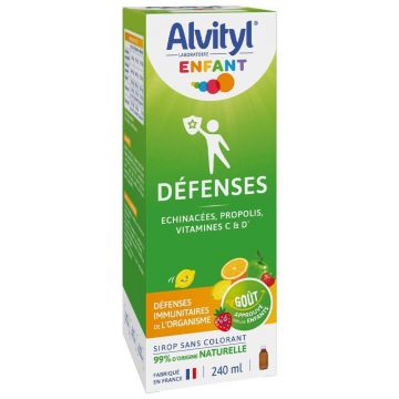 Sirop de apărare imunitară Alvityl Copii cu aromă de tutti frutti, 240 ml, Urgo Healthcare