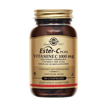 Solgar Ester-c Plus Vitamine C 1000mg 90 Comprimés