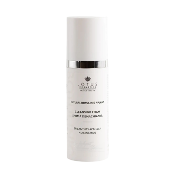Spuma de curatare pentru ten demachianta Natural Botulinic Plant, 75ml, Lotus Cosmetics
