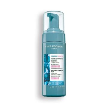 Spuma pentru curatarea si calmarea tenului Pure Algue, 150ml, Yves Rocher