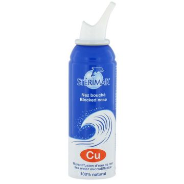 Sterimar Spray hipertonic pentru nas și gură îmbogățit cu cupru Copii și adulți 100ml