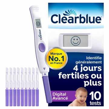 Teste digitale de ovulație Clearblue Advanced, 10 teste, Swiss Precision Diagnostics
