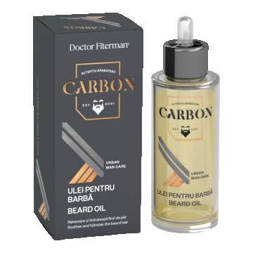 Ulei pentru barba Carbon, 30ml, Doctor Fiterman