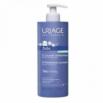 Uriage Bébé Loțiune oleotermală pentru zona scutecului - Uriage Bebe 500ml