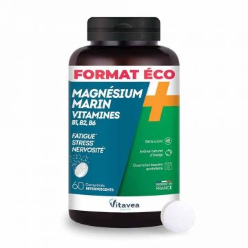 Vitavea Santé Magneziu + Vitamine B1, B2, B6 Stres și nervozitate 60 comprimate